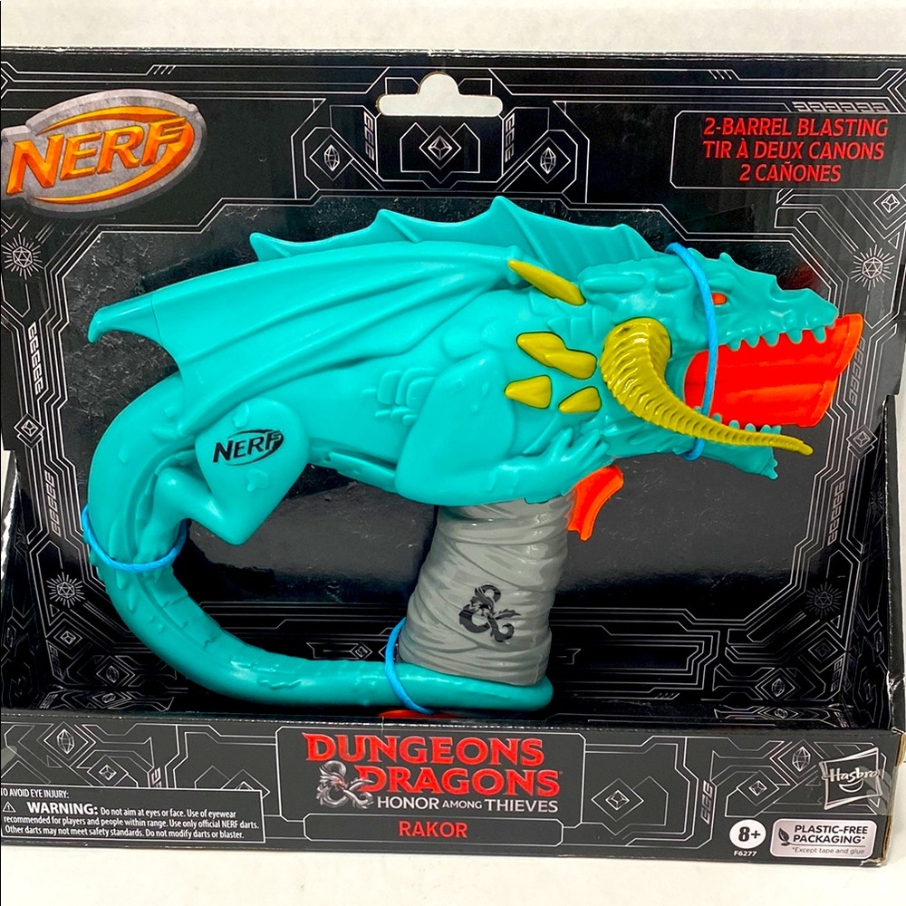 NERF DUNGEONS AND DRAGONS HONOR AMONG THIEVES RAKOR